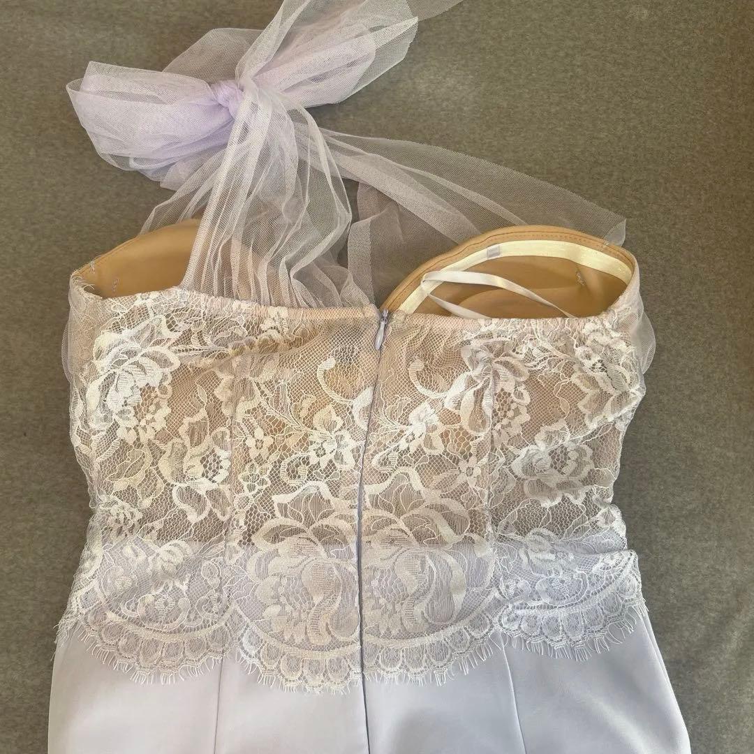 アンディ　an ピンク　パープル　マーメイド　マーメイドドレス　キャバドレス