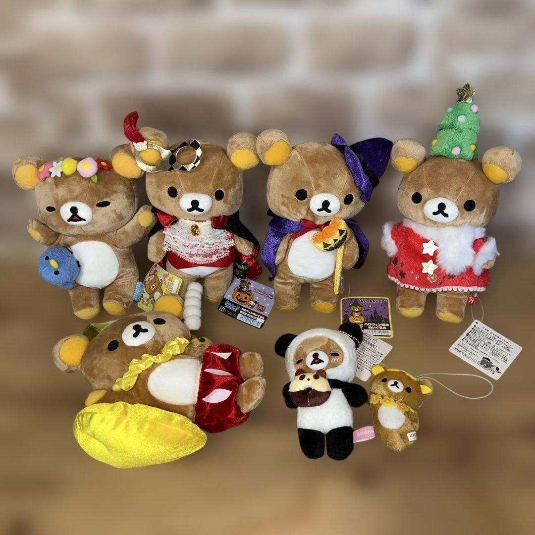 【希少】リラックマぬいぐるみ・グッズ　大量まとめ売り　限定品・未使用多数！②