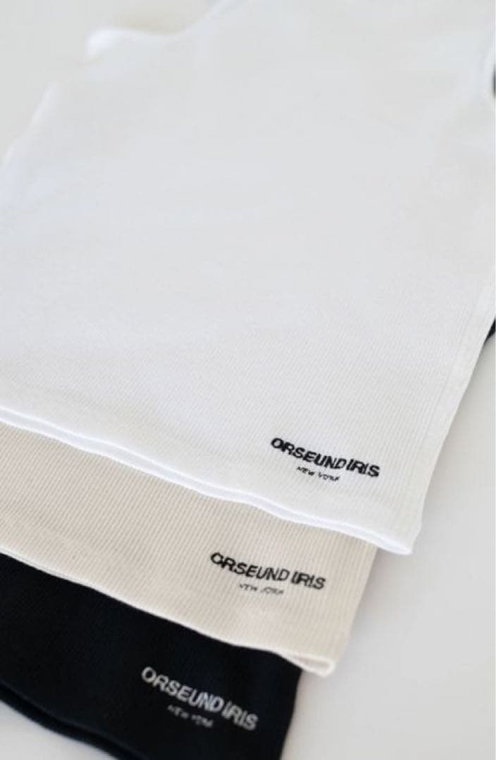 ORSEUND IRIS ベーシック タンクトップ