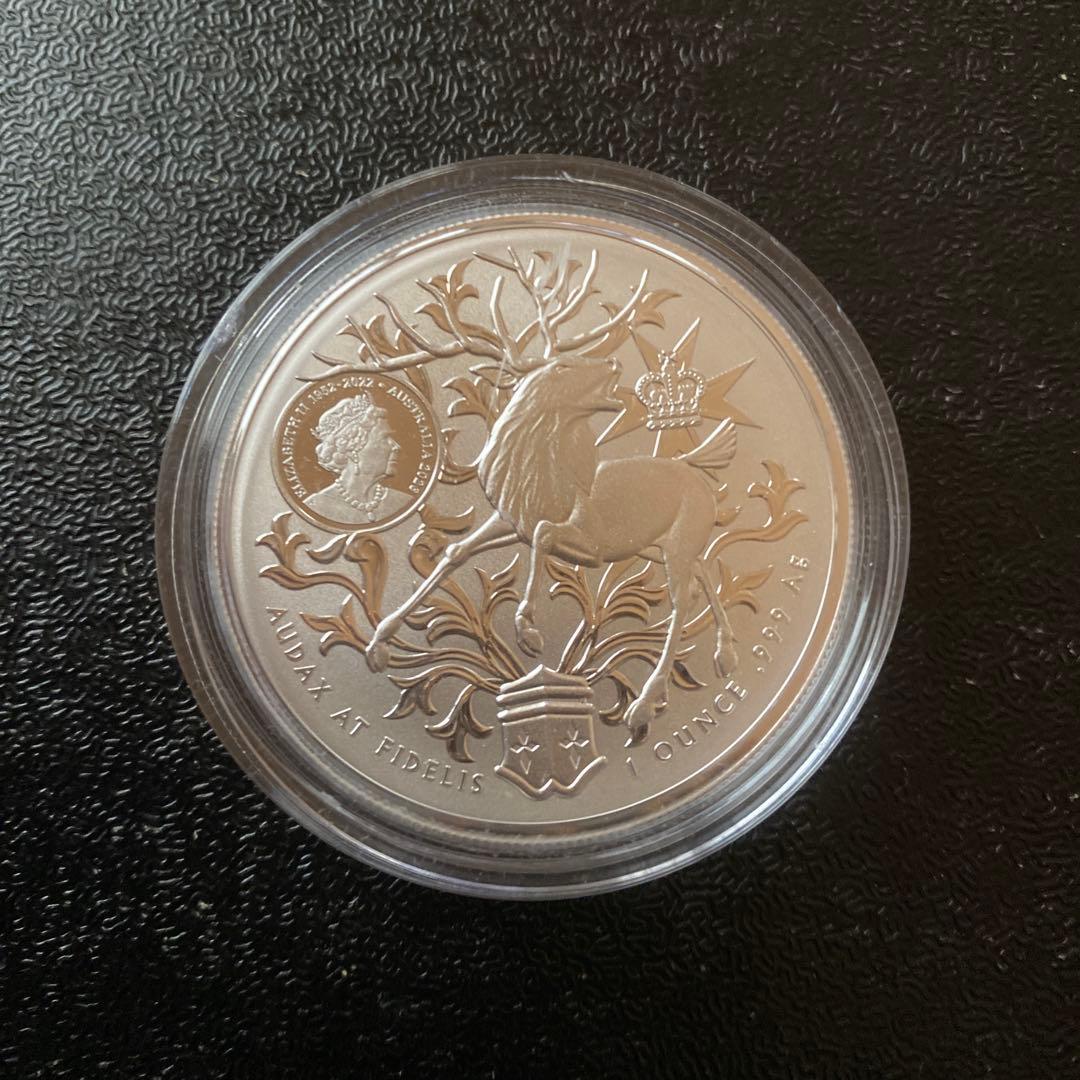 銀貨 99.9% 純銀 コートオブアームズ 銀貨 1オンス 英国 ブリタニア