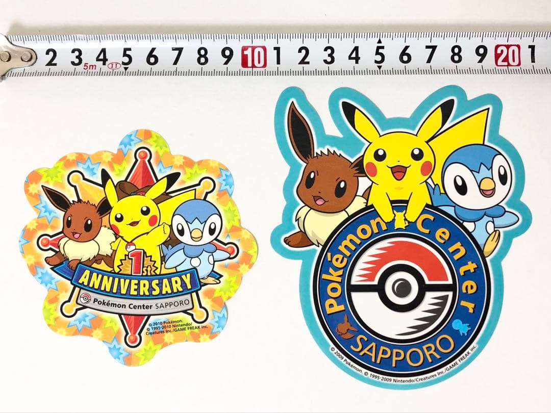 レア ポケモンセンター サッポロ 2010年 1周年 記念 ピンズ ピカチュウ