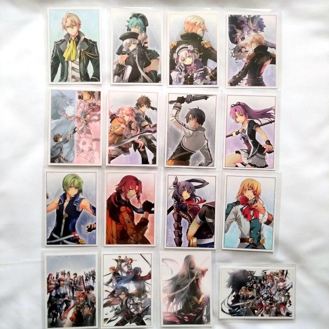 軌跡シリーズ 閃の軌跡Ⅱ トレーディングルームキーホルダー ９点