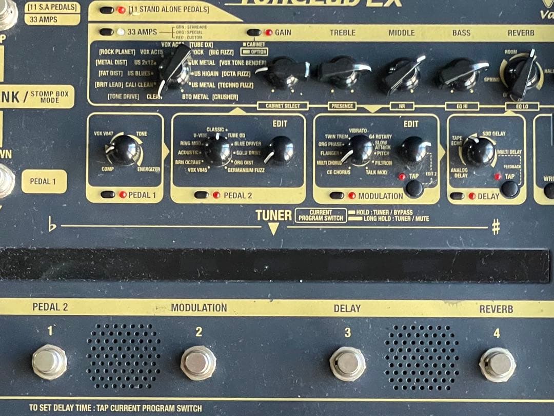 VOX ToneLabEX ケース付真空管マルチ VOX ToneLabEX ケース付真空管マルチ