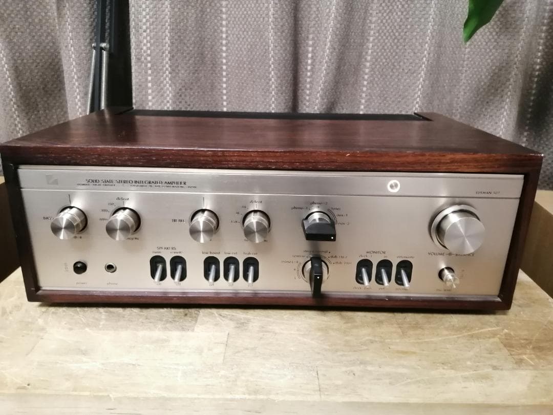 L-507 LUXMAN プリメインアンプ 整備済み動作品 Luxman プリメイン