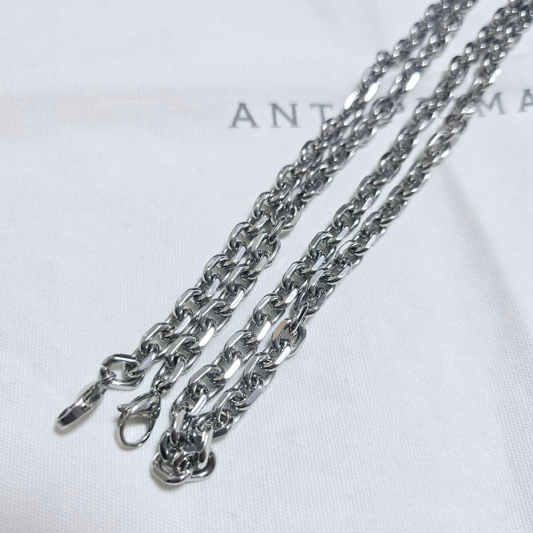 極美品✨アンテプリマ カテナ チェーン ミニアトゥーラ ショルダー シルバー