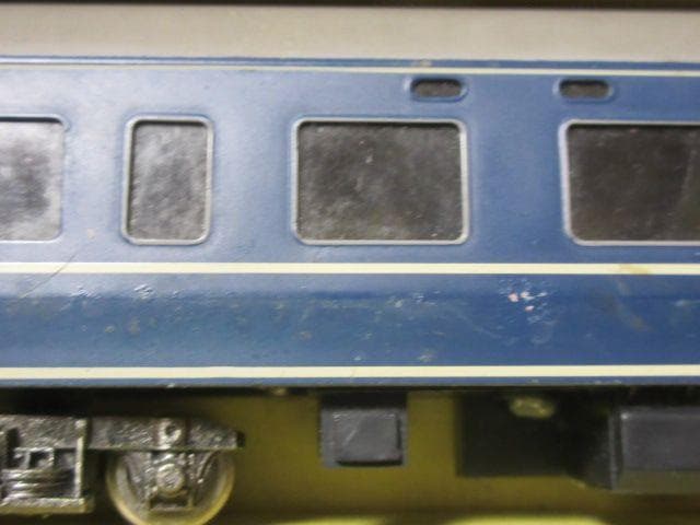 国鉄 20系特急形客車 中間車 4両セット HOゲージ (金属製・カツミ