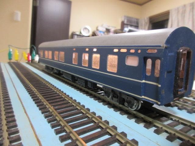 国鉄 20系特急形客車 中間車 4両セット HOゲージ (金属製・カツミ