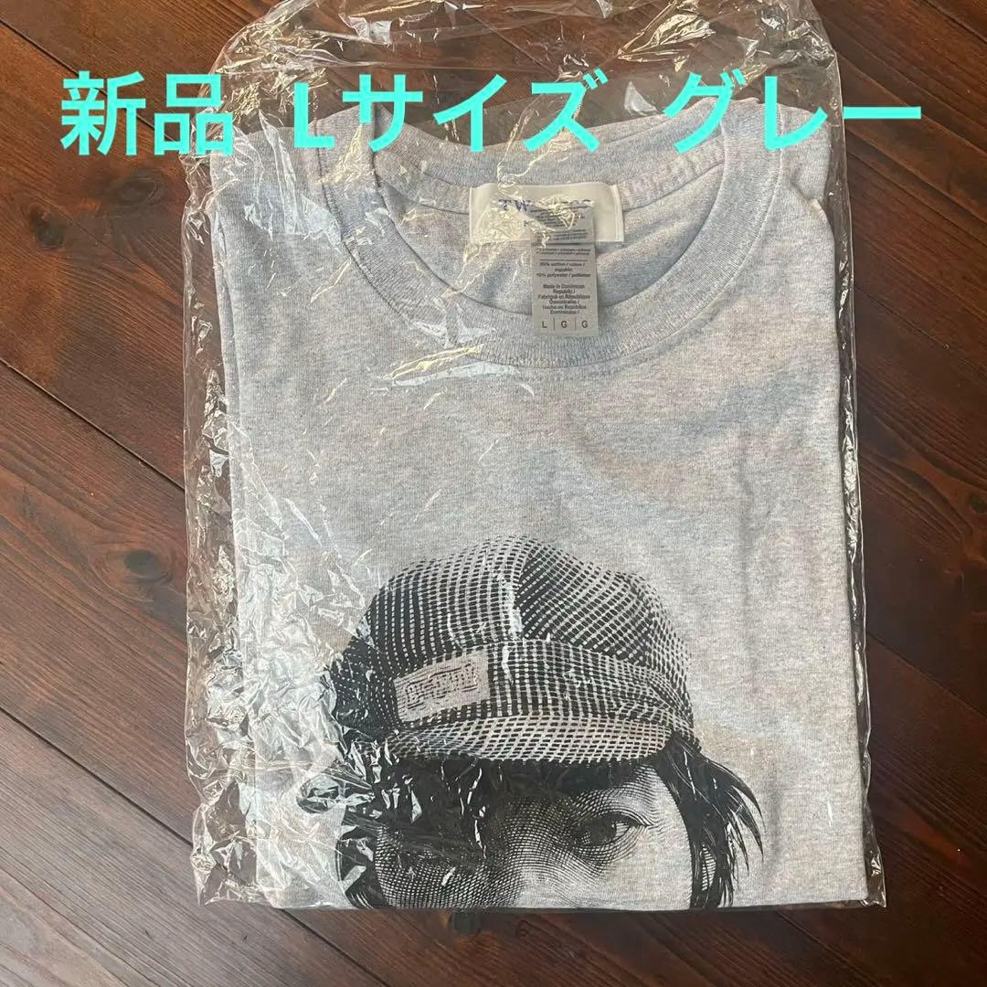 TWONESSフィッシュマンズ 佐藤伸治 Tシャツ Lサイズ グレー TWONESS