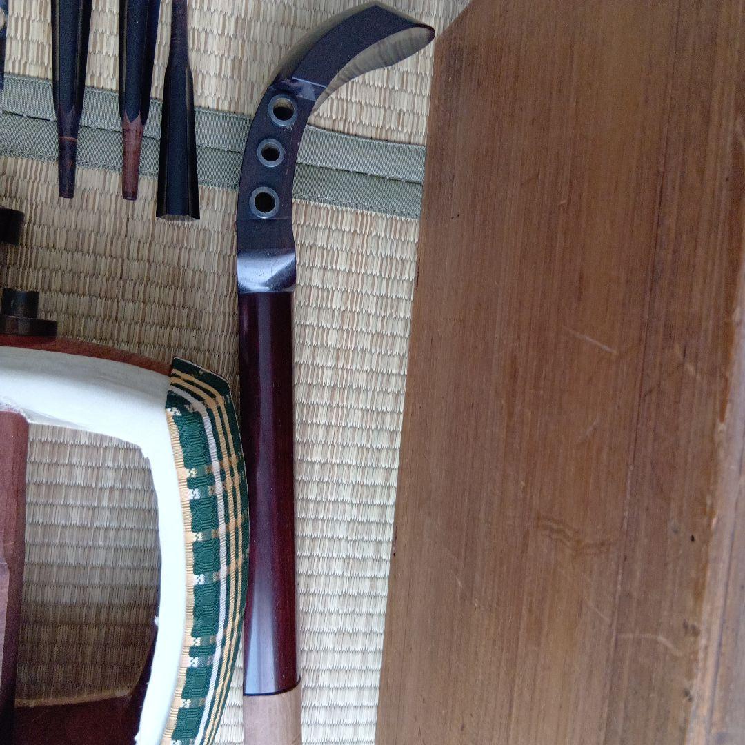 義太夫三味線本体 文楽 木箱付き