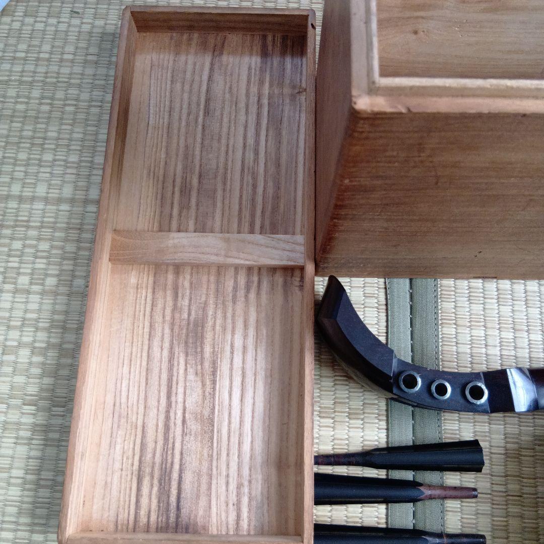 義太夫三味線本体 文楽 木箱付き