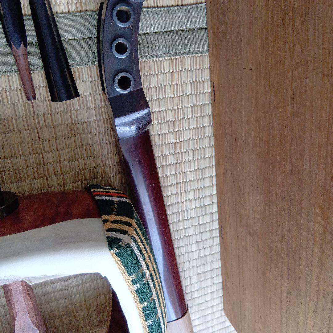 義太夫三味線本体 文楽 木箱付き