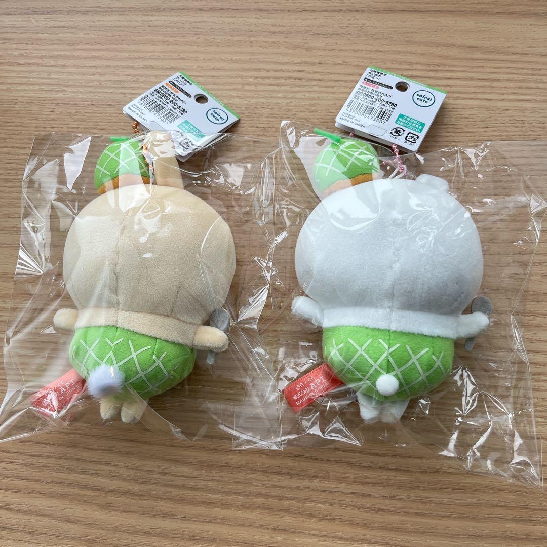 北海道限定 メロン ちいかわ うさぎ ご当地マスコット ぬいぐるみ