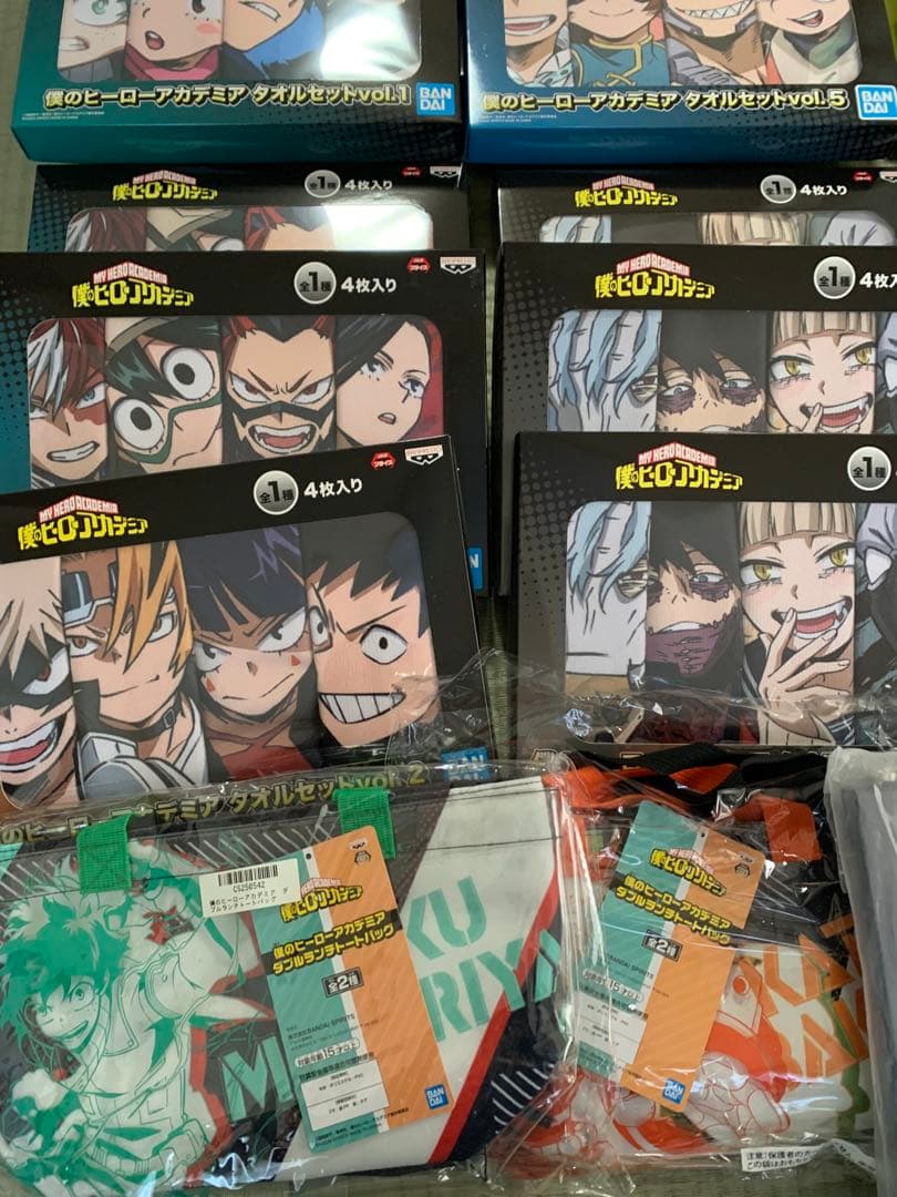 僕のヒーローアカデミア ヒロアカ タオル 時計 バッグ プライズ まとめ