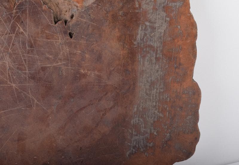 中国 唐木瘤木 敷板 飾台 煎茶台 V 3942 中国 唐木瘤木 敷板