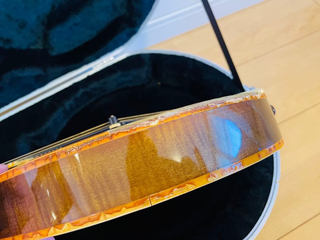 チャッピーj様　フラットマンドリン The Kasuga ハードケース付