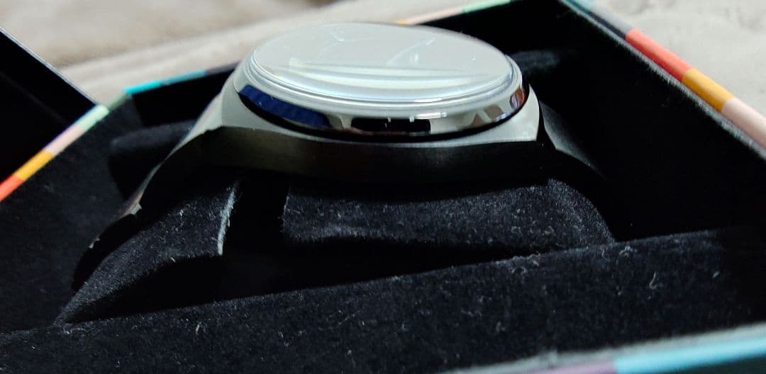 ポール・スミス 腕時計 箱・保証書・コマ付 ブラック/パープル