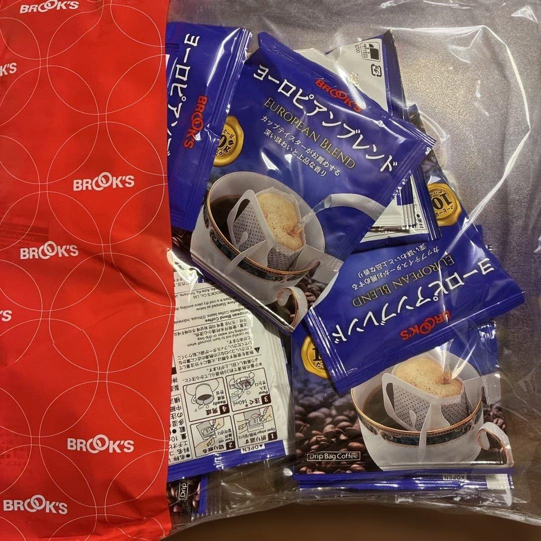 BROOK'S ドリップコーヒー 12袋✖️7種類☆おまけ3袋☆全87袋 - メルカリ