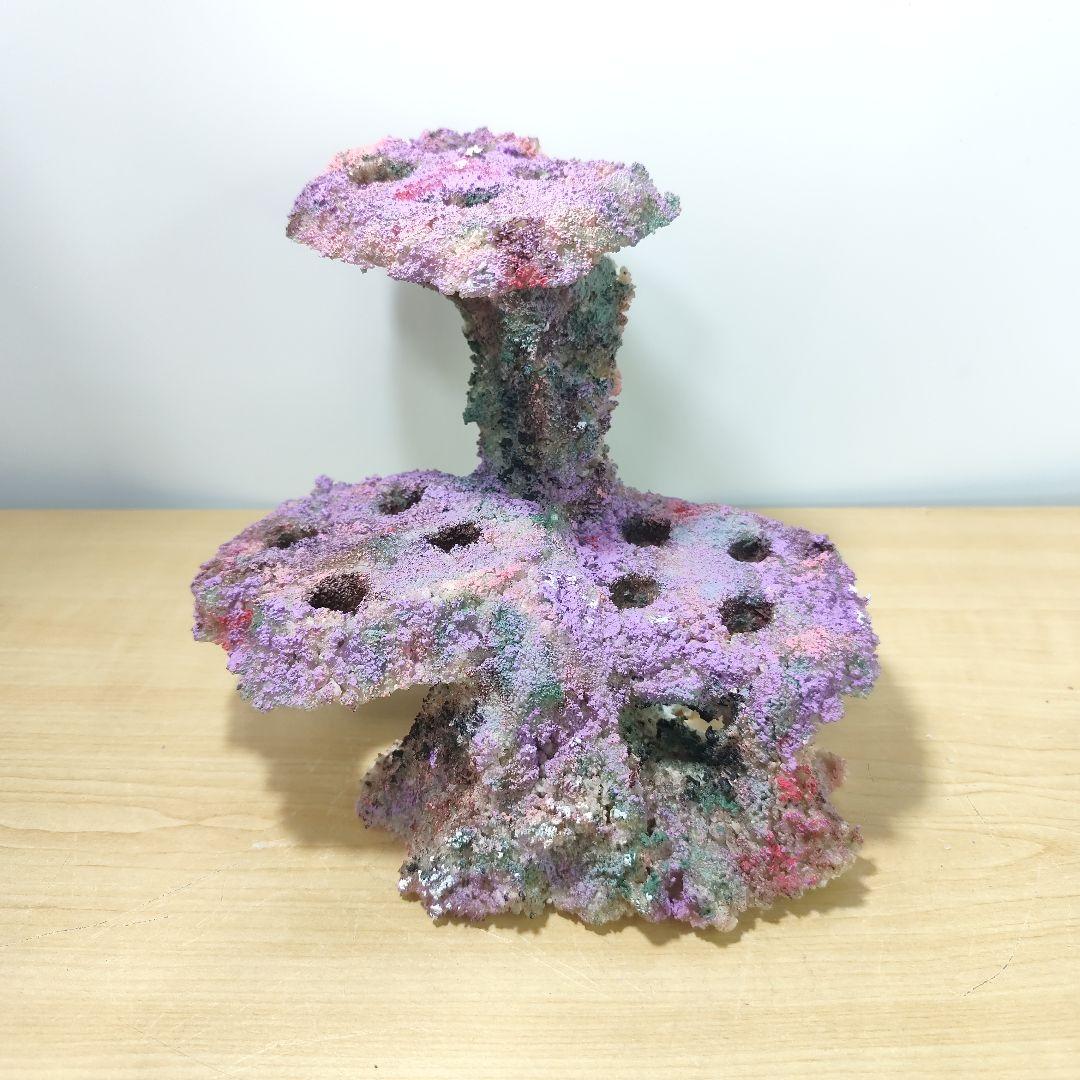 プラグ穴付き アク抜き不要人工ライブロック 海水水槽 レプリカ