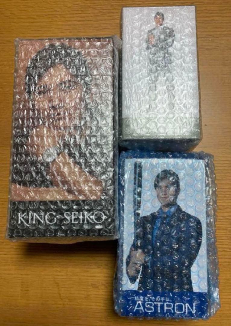 大谷翔平　ボブルヘッド　キングセイコー、セイコーアストロン 3点セット新品未使用