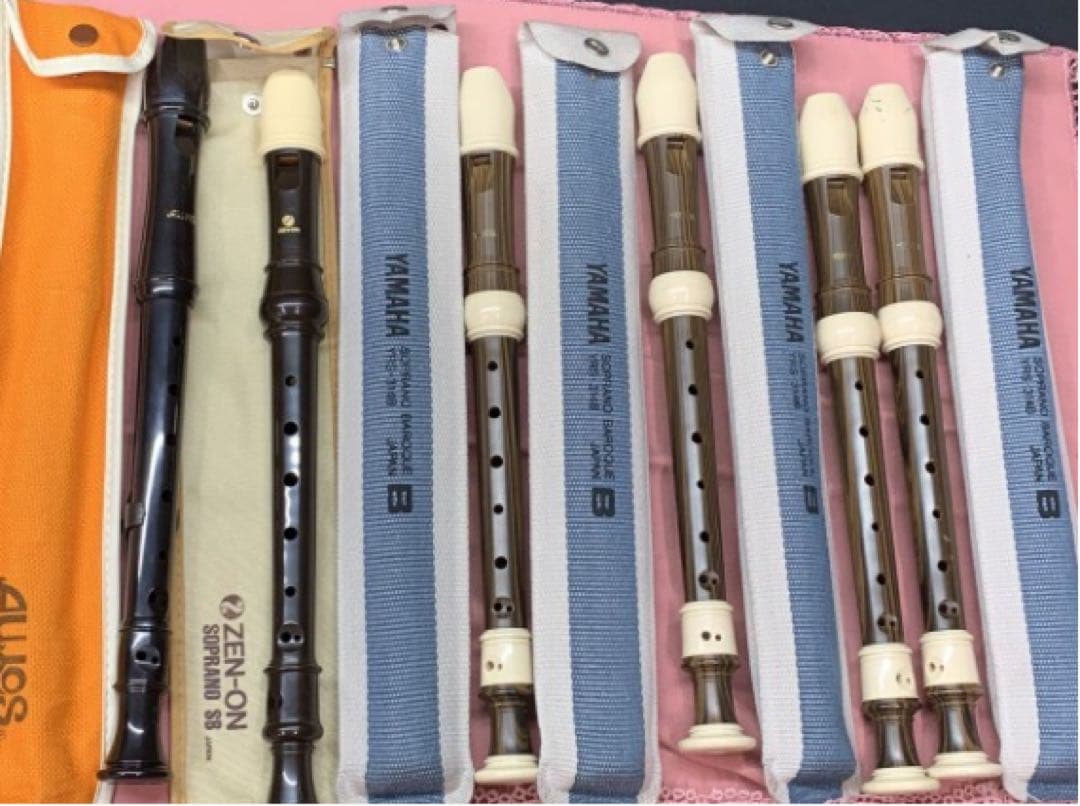 リコーダ-YAMAHA　ZEN-ON　AULOS