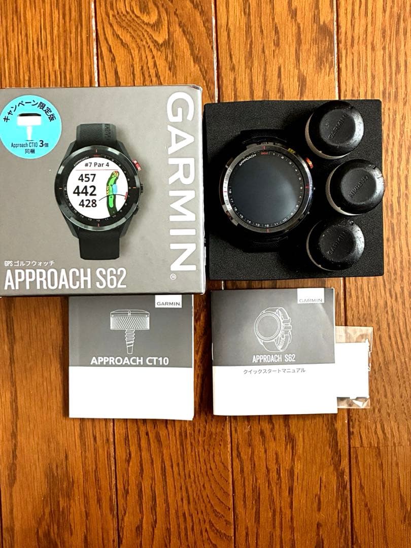 Garmin Approach S62 GPSナビ ブラック CT10付属 - メルカリ