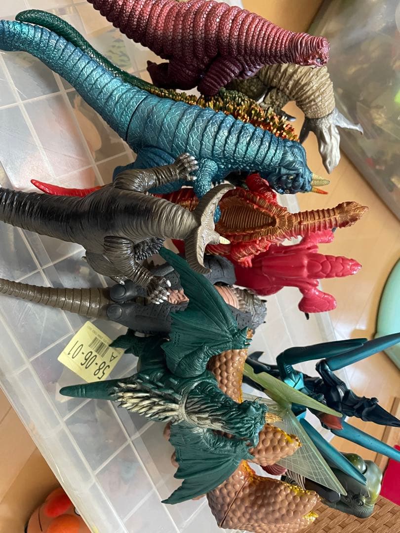 ウルトラマンパワード＆登場怪獣・宇宙人（バンダイ）ソフビ