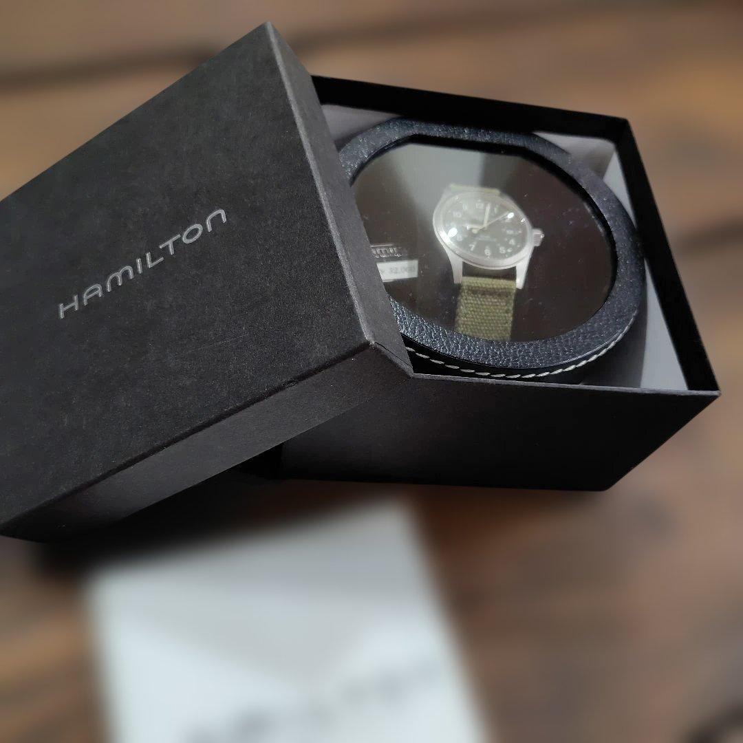K*I様 Hamilton 　ハミルトン　手巻き時計 カーキ　Khaki　箱　ベ