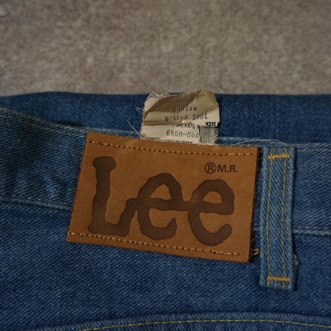 ブ*。様 70s Lee 200-0049 デッドストックストレートデニム フラ