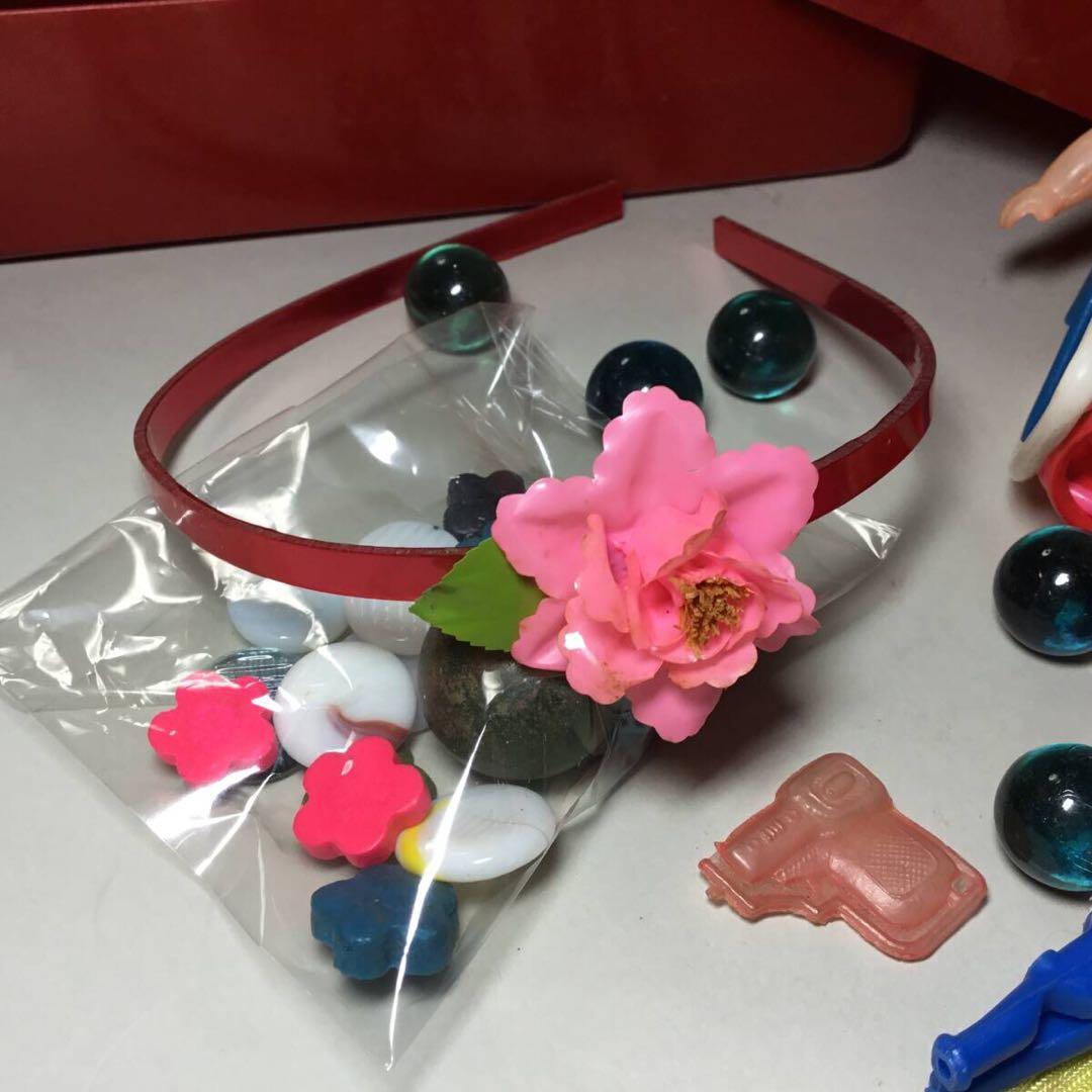 ヴィンテージ◇駄菓子屋セット①◇セルロイド人形 アンティーク 昭和レトロ