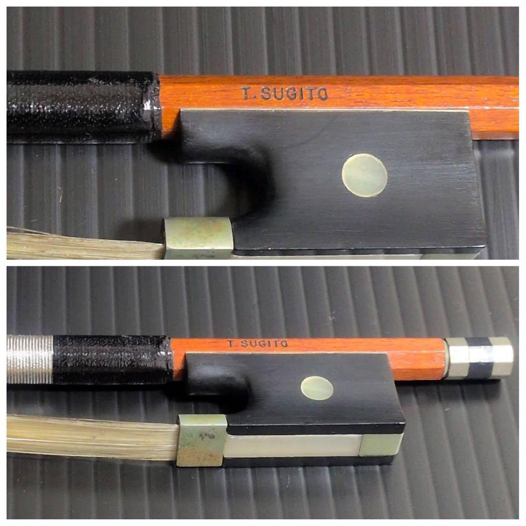 スズキ 1/4 バイオリン No.220 名古屋製 杉藤 T.SUGITO 弓 - メルカリ