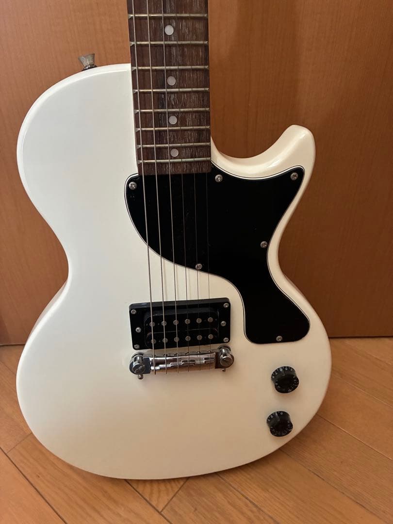【自作】レスポールタイプ エレキギター ホワイト