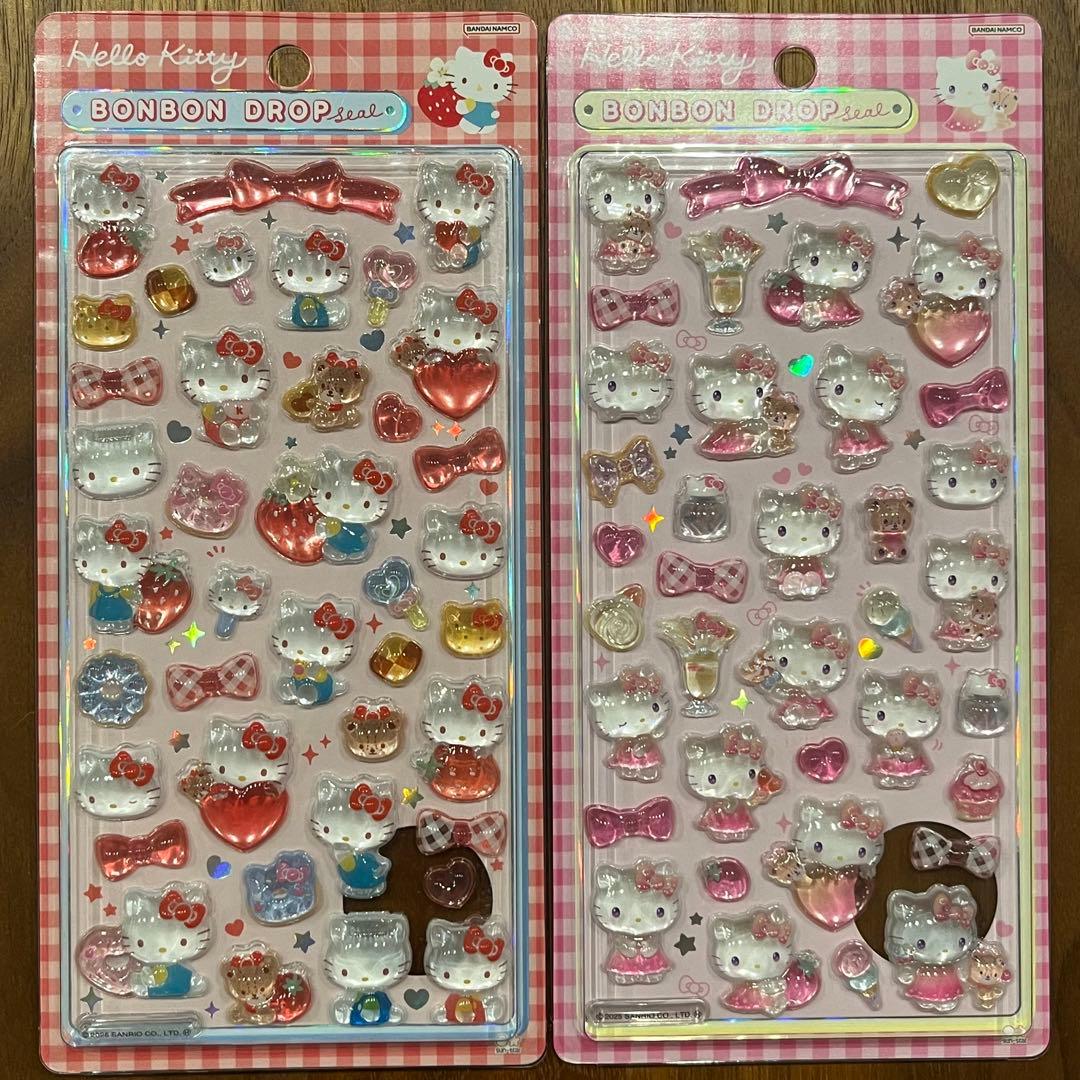 【正規品・新品未開封】ボンボンドロップシールサンリオ第2弾 全種類8枚セット