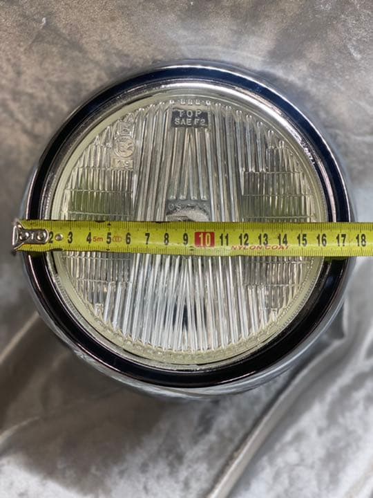 当時物当時物希少レンズカットシビエオスカー凹みヘッドライト/CIBIE