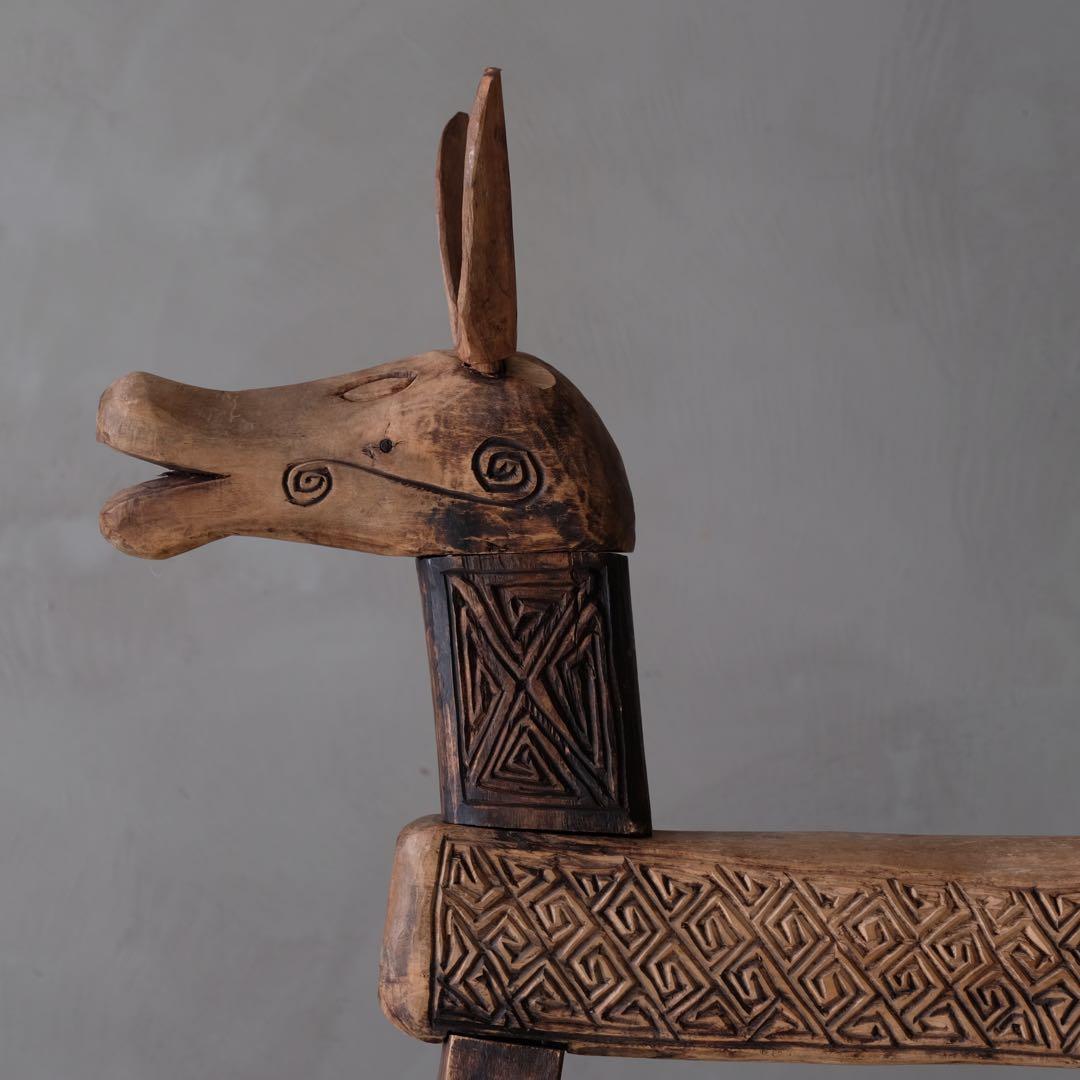 直接引取限定 アフリカ マリ共和国 ドゴン族 木彫 木像 プリミティブ
