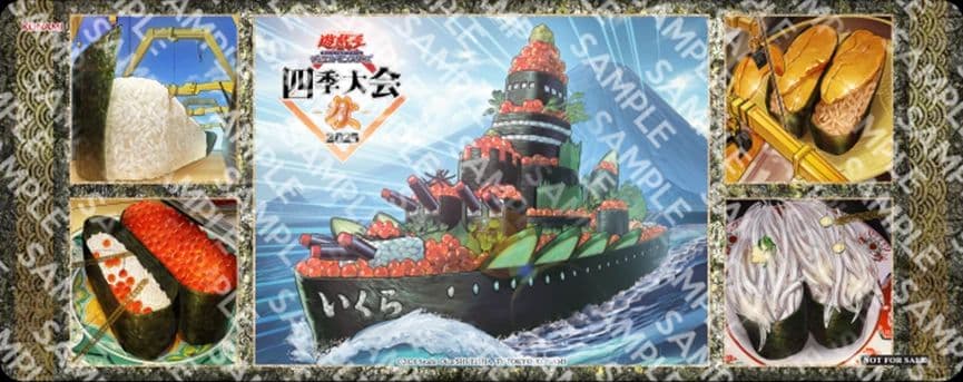 【海外限定】遊戯王 弩級軍貫－いくら型一番艦 ハーフプレイマット 未開封 公式