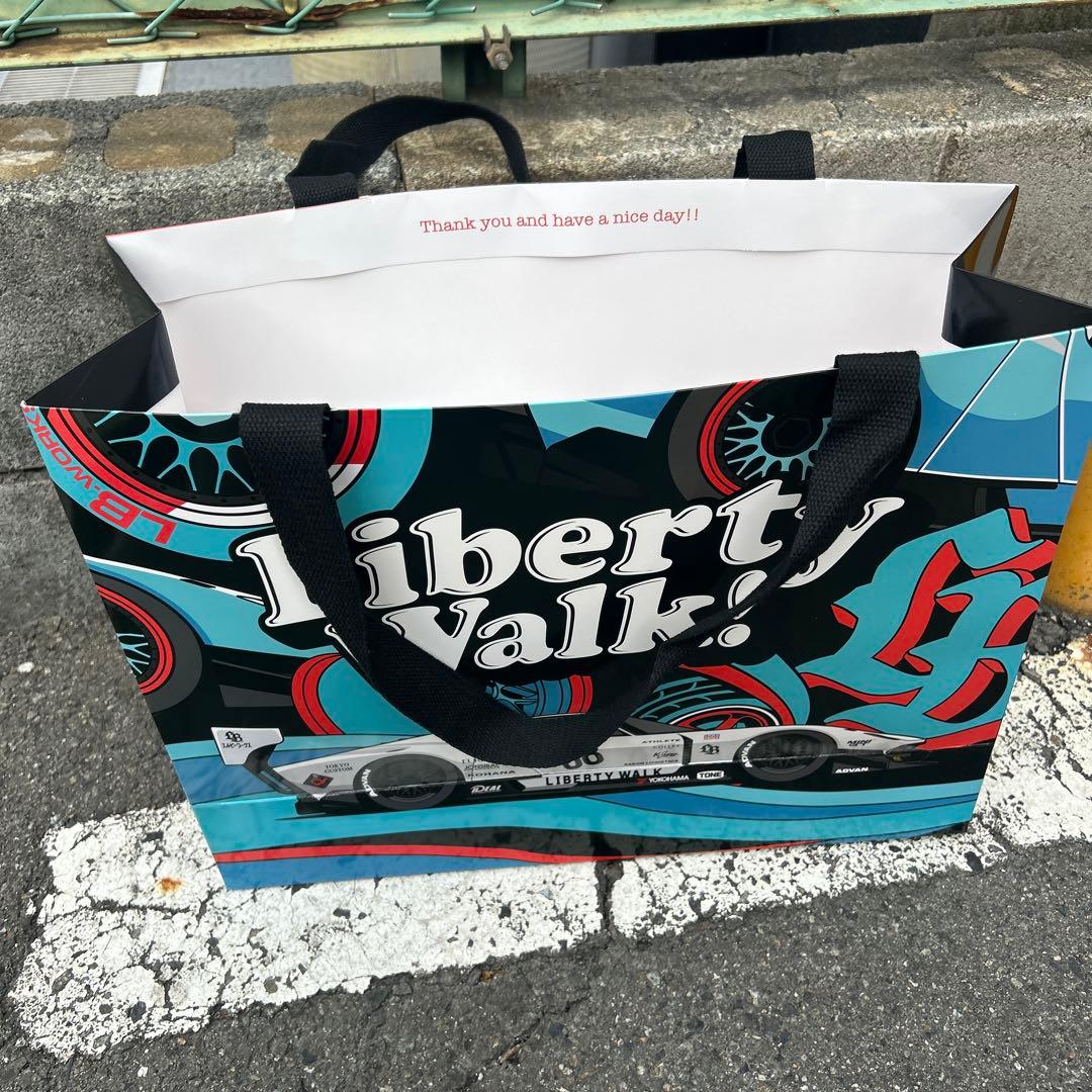 Liberty Walk 1周年記念　ミニカーサイン入り　Tシャツ XL