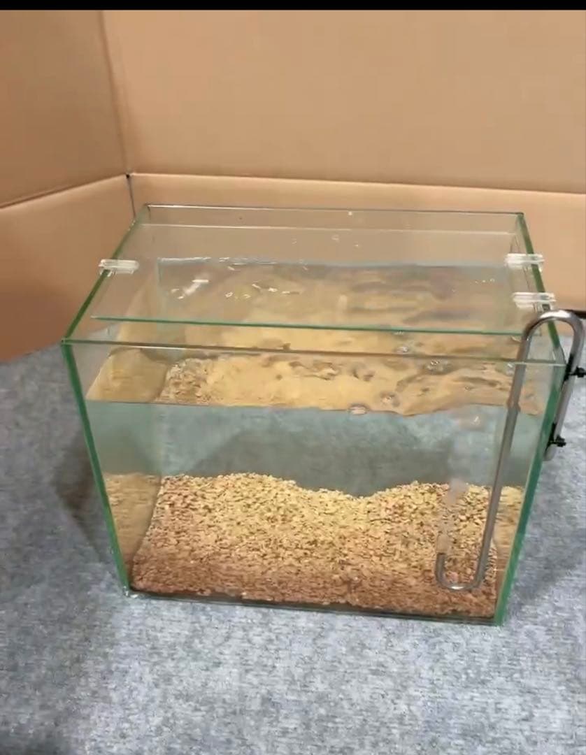 最新ペット用品 - ステンレス製酸素供給配管 手製 購入後の制作 水槽