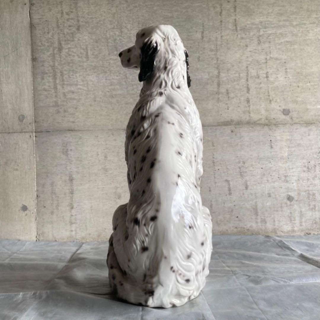 楽天市場】ダルメシアン 置物 犬 陶器 クラシック イタリア インテリア