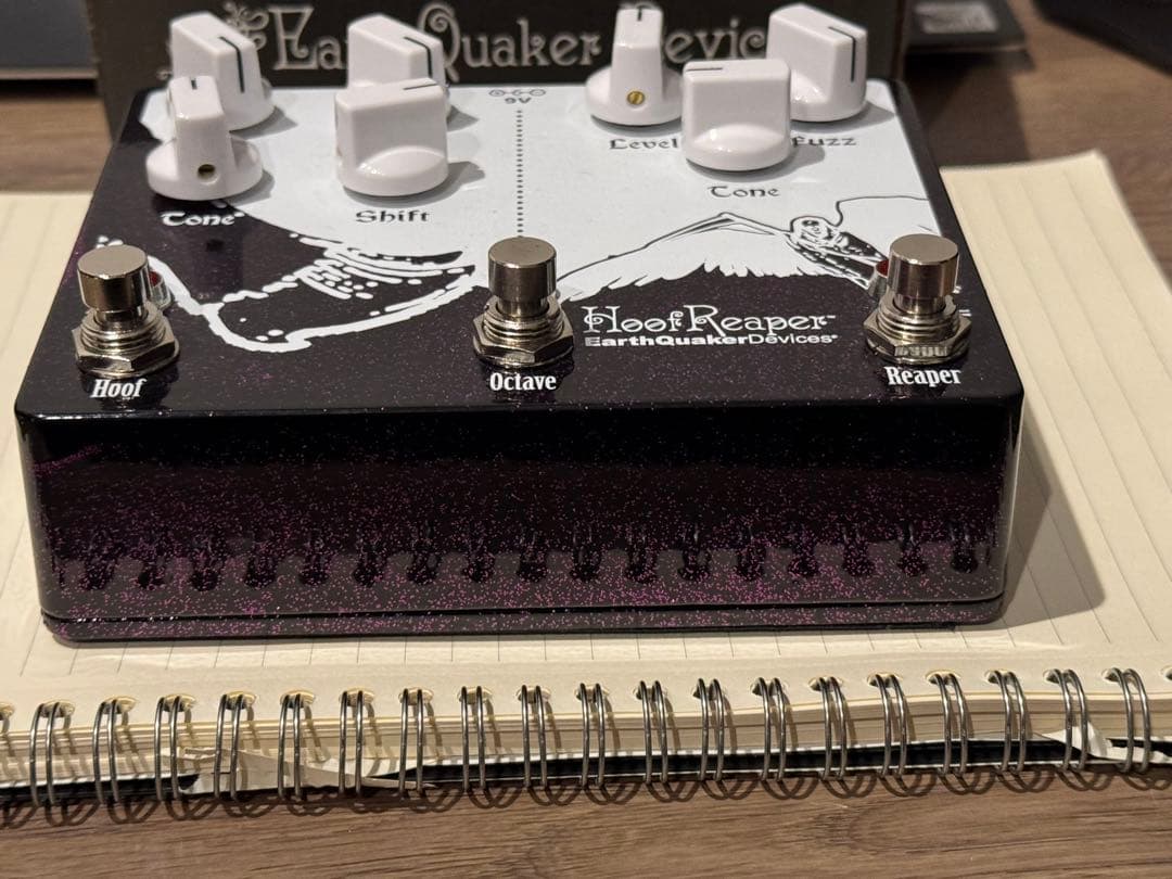 EarthQuaker Devices Hoof Reaper 限定色　紫