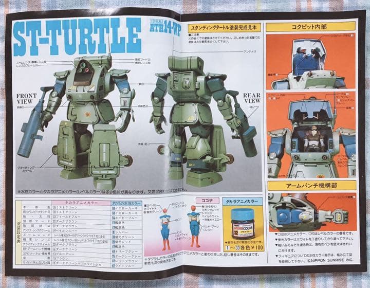 当時モノ ヴィンテージ 旧タカラ 1/24 スタンディングタートル