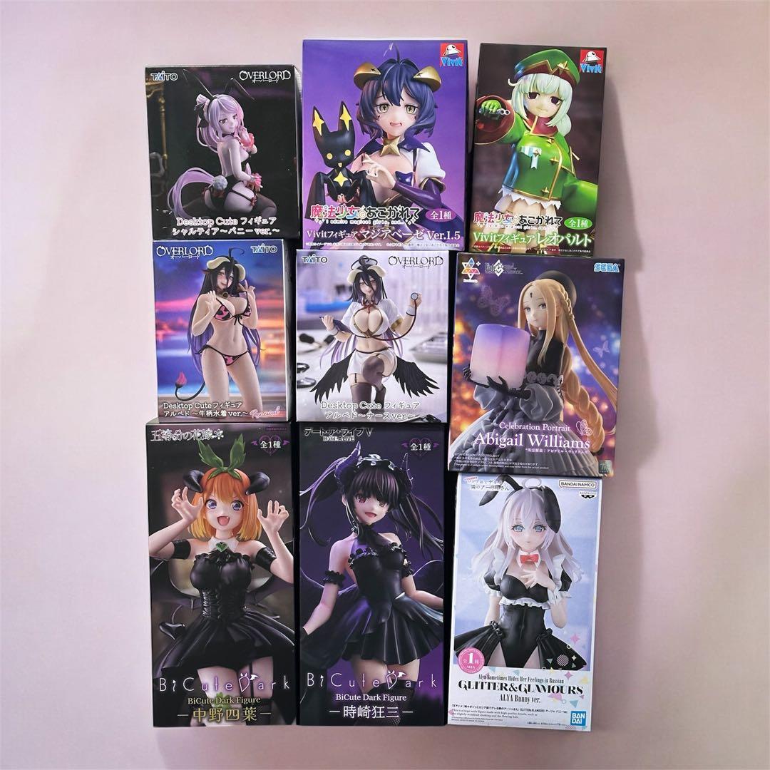 最新・新品9点】アーリャさん アルベド 時崎狂三 四葉 フィギュア