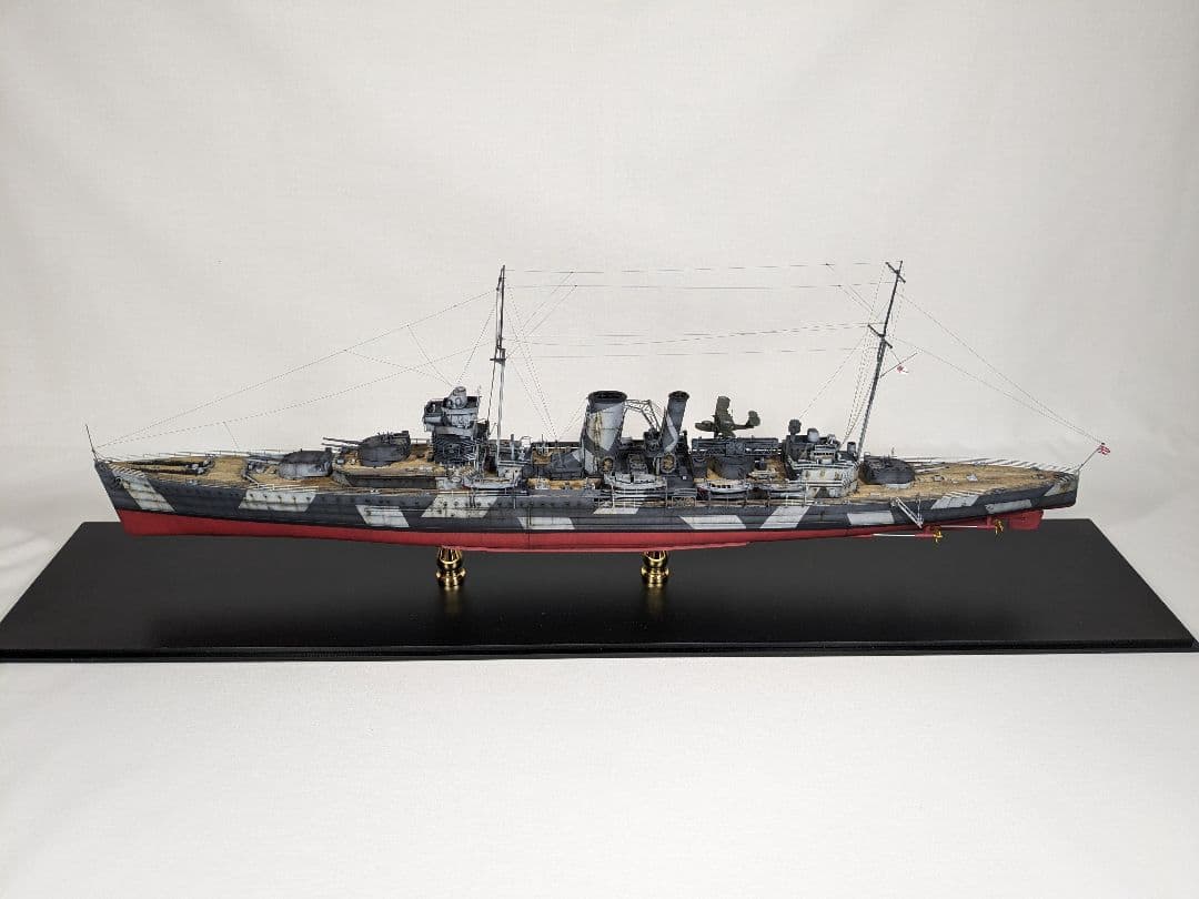 くみん♡様ご依頼品 トランペッター 1/350 重巡洋艦 HMS ヨーク