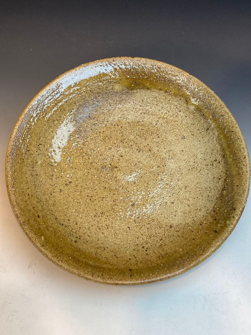 鯉江良二 作 オリベハチ織部鉢 1991年作品 共箱