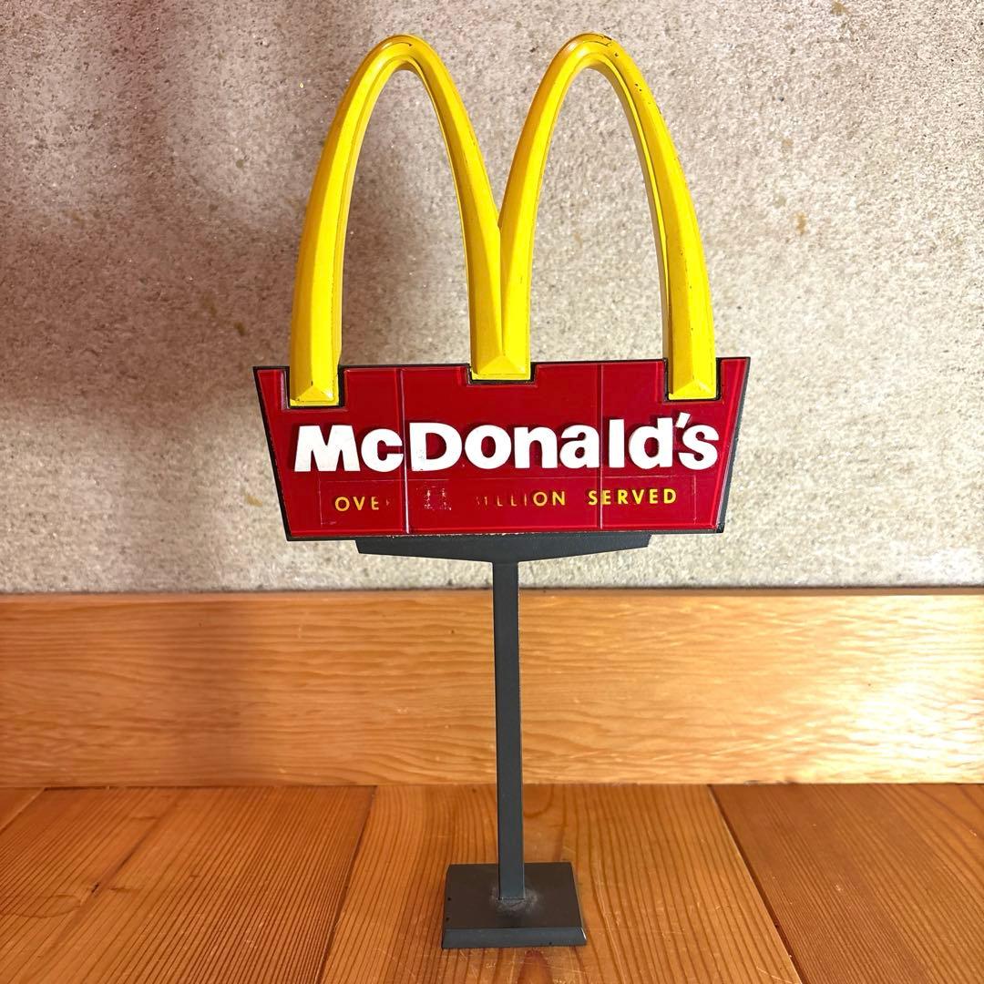 70年代 マクドナルド ゴールデンアーチ 看板 サイン アメトイ