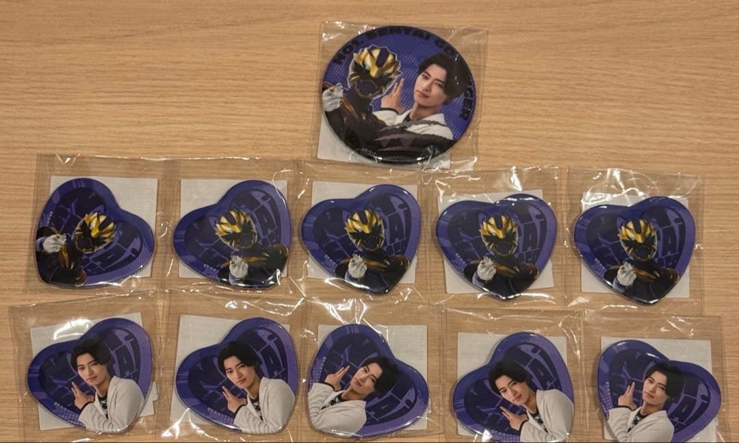 ゴジュウジャーTOSくじ缶バッジA賞B賞 ゴジュウレオン＆百夜陸王