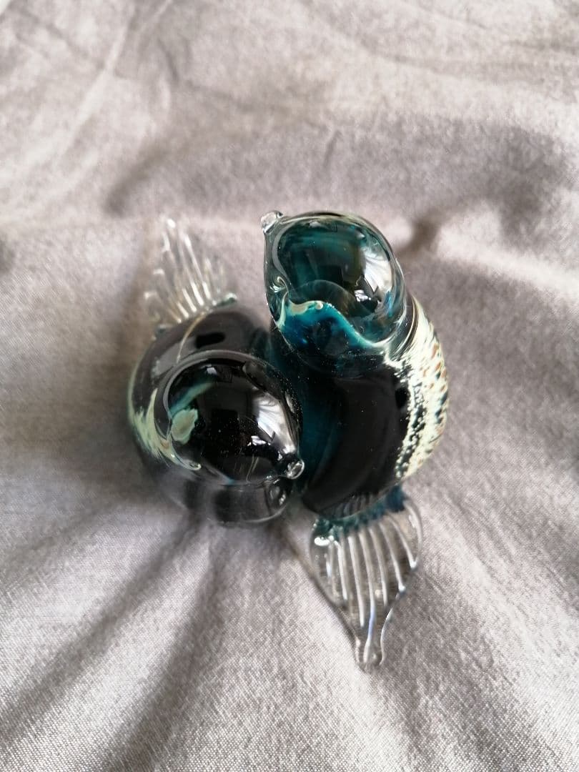 MALIA MALCO作 1999年製 小鳥 作家物ガラス工芸 MALTA製