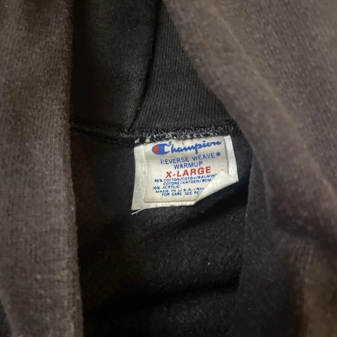 N*B様 80s 黒 XL チャンピオン リバースウィーブ パーカー USA製