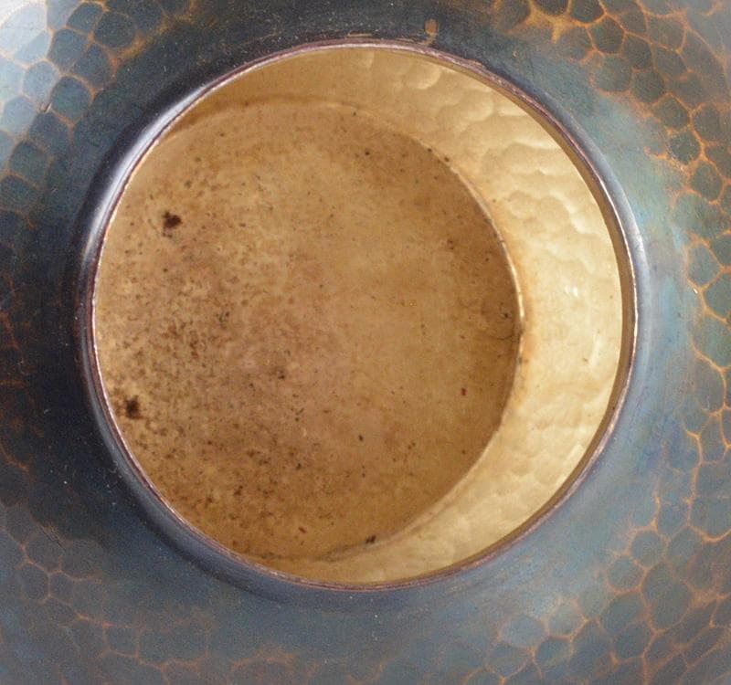 煎茶道具　鎚起銅器　玉川堂造　茶壷　茶心壷　共箱　M　R4774