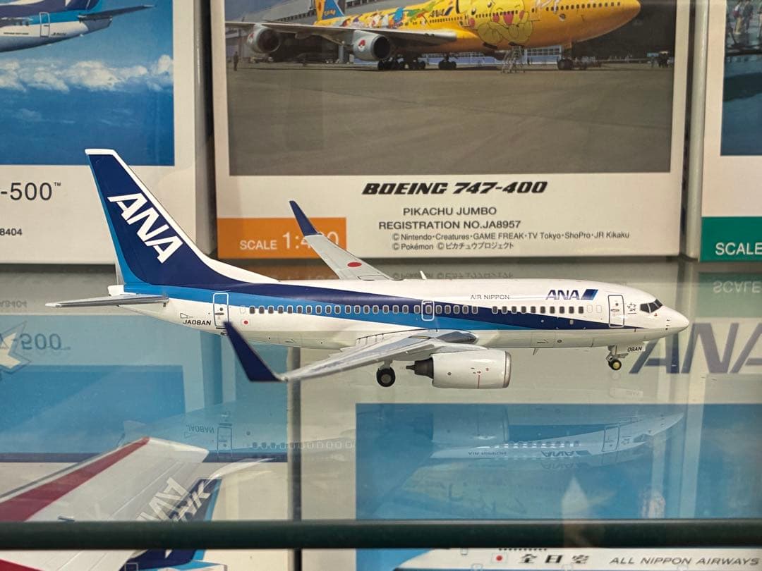 ダ*ン様 ANA B737-781 JA08AN 1/200 金属製 JCWIN - メルカリ