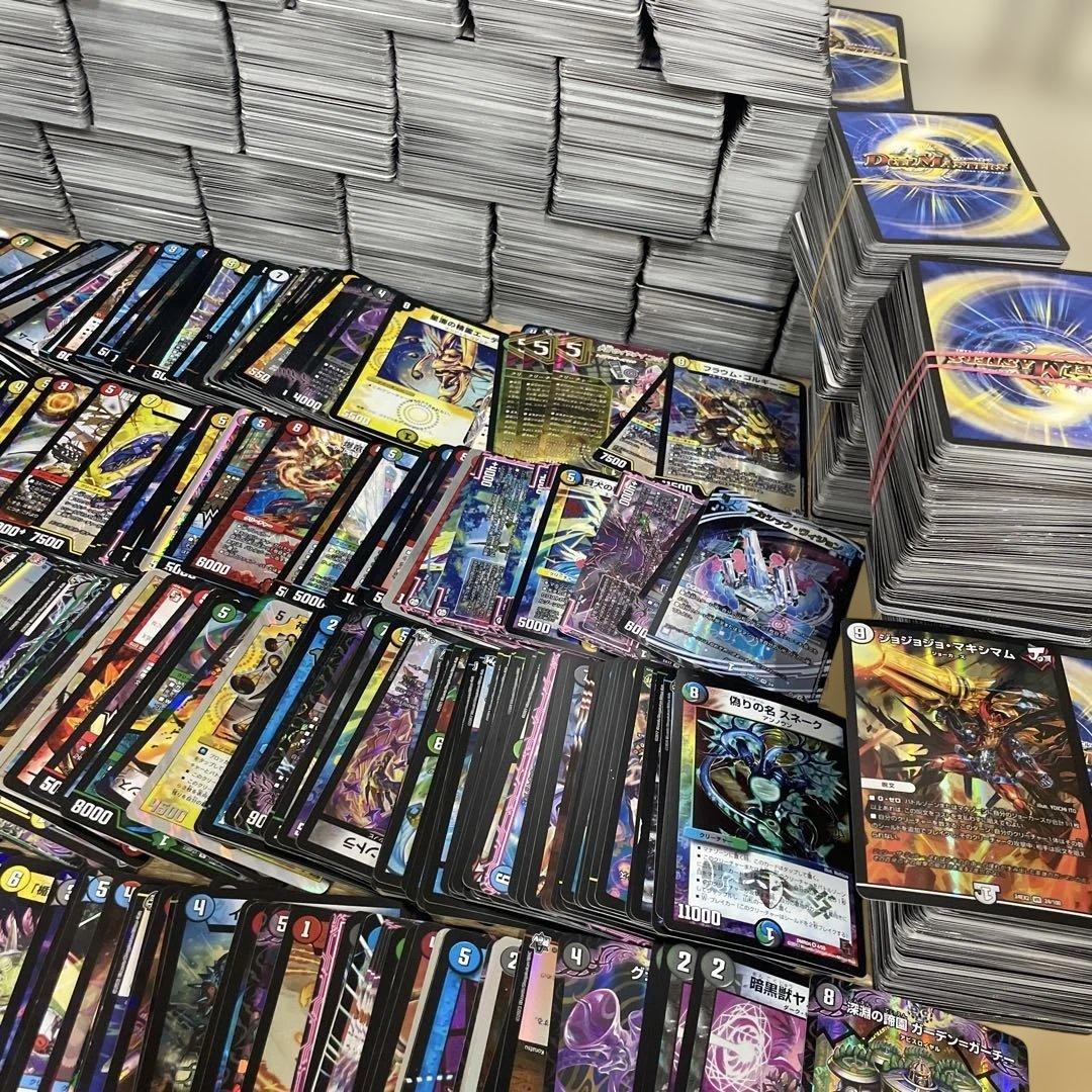 引退卒業デュエルマスターズトレーディングカードセット8950枚以上大量